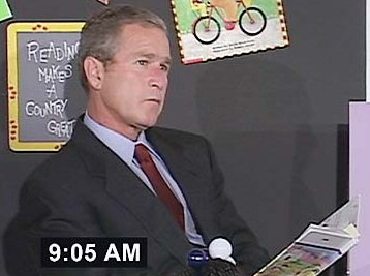 Bush reading "My Pet Goat" on 9/11